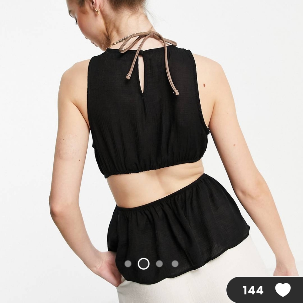 ✨5/$25✨ NWT ASOS Design ring cut out top - Picture 5 of 9
